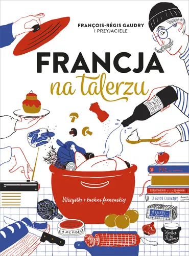 Okładka: Francja na talerzu