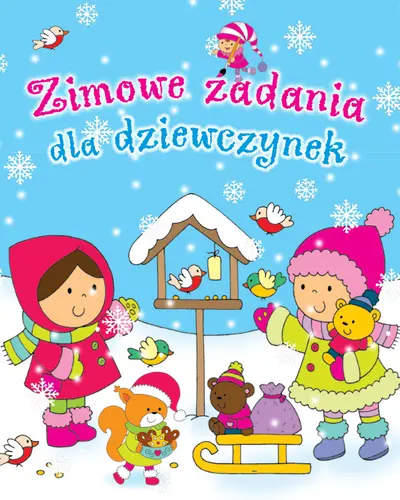 Okładka: Zimowe zadania dla dziewczynek