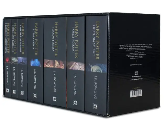 Okładka: Harry Potter - siedmiopak broszura cz.