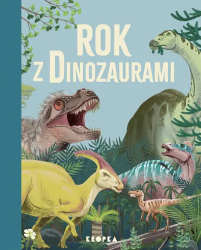 Okładka: Rok z dinozaurami