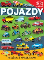 Okładka: Pojazdy. Ponad 300 naklejek