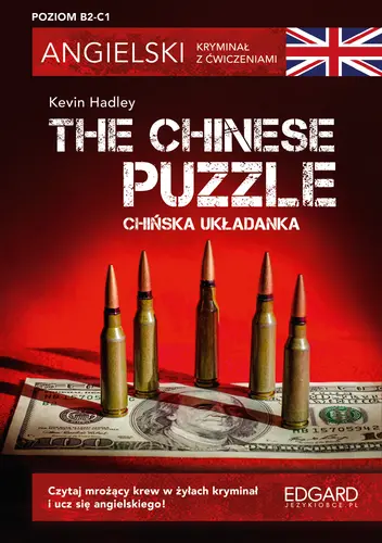 Okładka: Angielski. Kryminał z ćwiczeniami. The Chinese Puzzle
