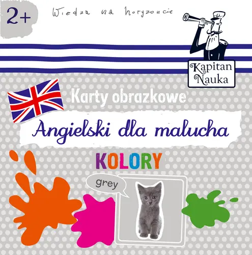 Okładka: Karty obrazkowe Angielski dla malucha Kolory