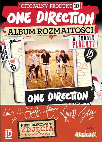 Okładka: One Direction. Album rozmaitości