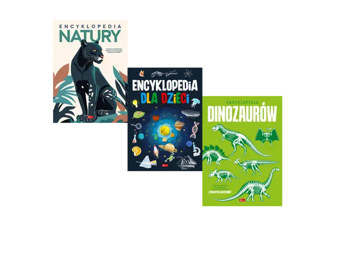 Okładka: Encyklopedie dla dzieci(3 tytuły)