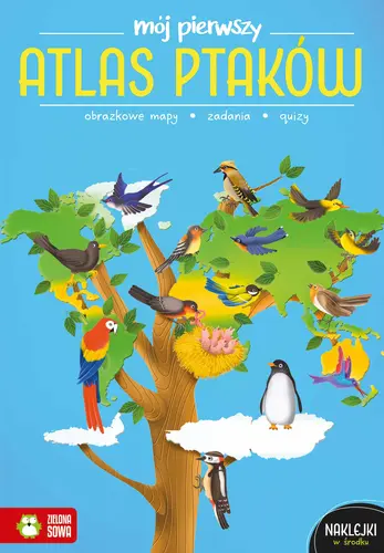 Okładka: Mój pierwszy atlas ptaków
