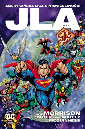 Okładka: JLA – Amerykańska Liga Sprawiedliwości, tom 4