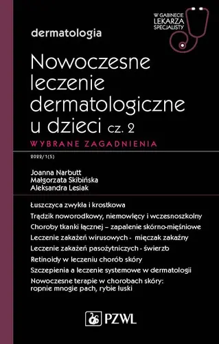 Okładka: Nowoczesne leczenie dermatologiczne u dzieci cz. II. Wybrane zagadnienia