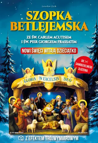 Okładka: Szopka Betlejemska z Pier Giorgio Frassattim i Carlo Acutisem