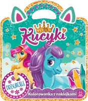 Okładka: Kucyki. Kolorowanka z naklejkami. Przyjaciele