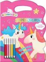 Okładka: Moje Jednorożce. Superkolory. Kolorowe jednorożce