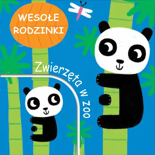 Okładka: Zwierzęta w zoo. Wesołe rodzinki