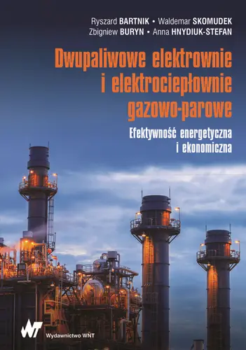 Okładka: Dwupaliwowe elektrownie i elektrociepłownie gazowo-parowe