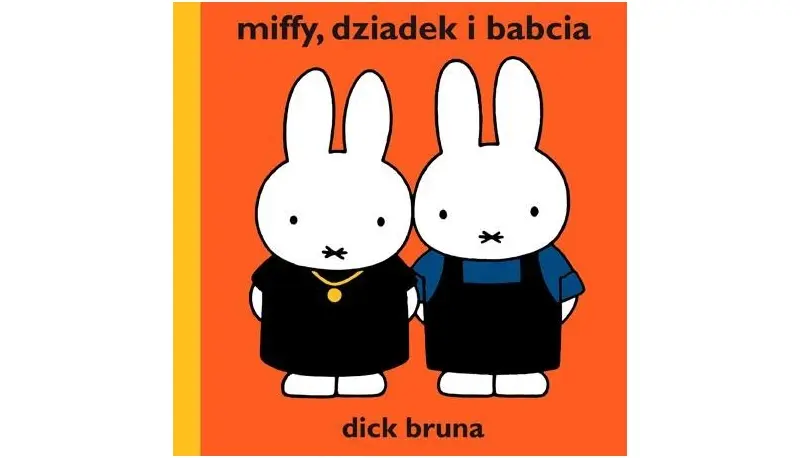 Okładka: Miffy, dziadek i babcia