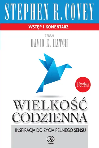Okładka: Wielkość codzienna