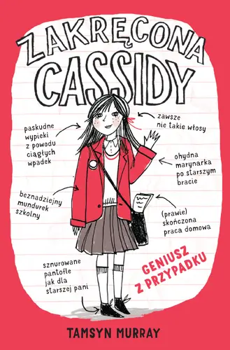 Okładka: Zakręcona Cassidy. Geniusz z przypadku