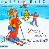 Okładka: Mądra Mysz. Zuzia jeździ na nartach