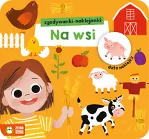 Okładka: Zgadywanki-naklejanki. Na wsi