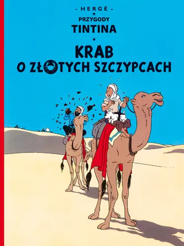 Okładka: Krab o złotych szczypcach, tom 9
