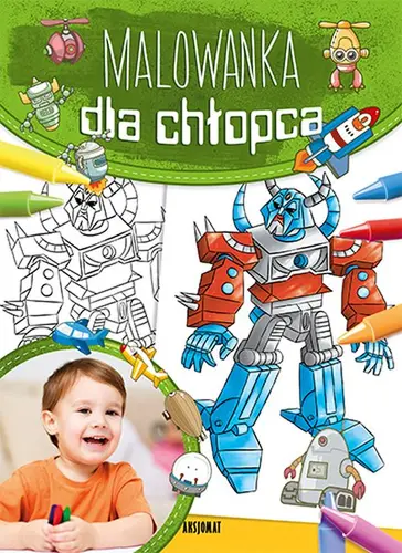 Okładka: Malowanka dla chłopca