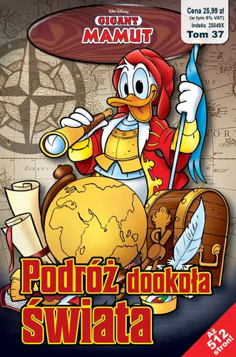 Okładka: Gigant Mamut. Podróż dookoła świata. Tom 1/2023