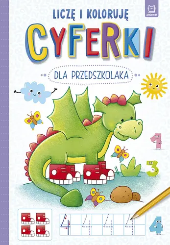 Okładka: Cyferki dla przedszkolaka. Liczę i koloruję