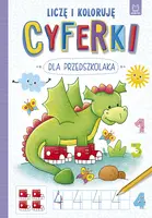 Okładka: Cyferki dla przedszkolaka. Liczę i koloruję