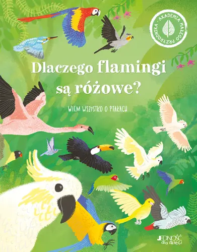 Okładka: Dlaczego flamingi są różowe?