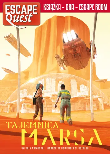 Okładka: Tajemnica Marsa