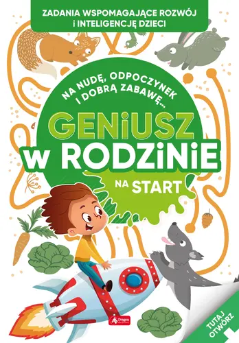 Okładka: Geniusz w rodzinie Na start