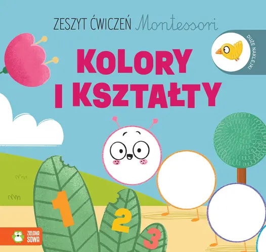Okładka: Zeszyt ćwiczeń Montessori. Kolory i kształty