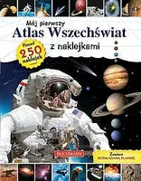 Okładka: Mój pierwszy atlas wszechświata z naklejkami