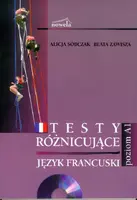Okładka: Testy różnicujące. Język francuski. Poziom A1