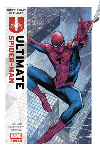Okładka: Nowy świat Ultimate. Ultimate Spider-Man. Tom 1