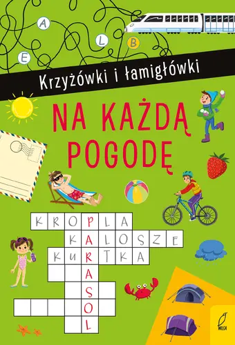 Okładka: Krzyżóki i łamigłówki. Na każdą pogodę