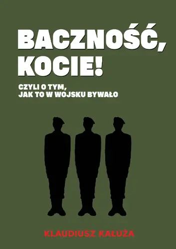 Okładka: Baczność, kocie! Czyli o tym jak to w wojsku bywało