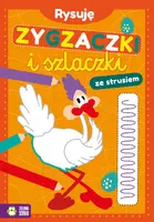 Okładka: Rysuję zygzaczki i szlaczki ze strusiem