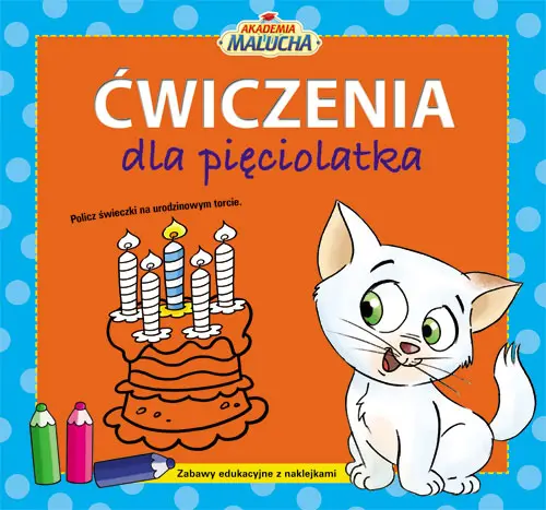 Okładka: Ćwiczenia dla pięciolatka