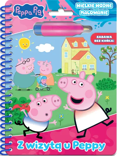 Okładka: Peppa Pig. Wielkie wodne malowanie