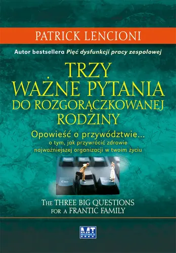 Okładka: Trzy ważne pytania do rozgorączkowanej rodziny