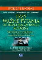 Okładka: Trzy ważne pytania do rozgorączkowanej rodziny