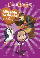 Okładka: Masza i Niedźwiedź. Wesołe zadania z naklejkami