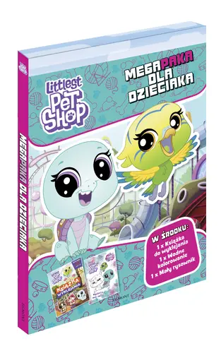 Okładka: Littlest Pet Shop. Megapaka dla dzieciaka
