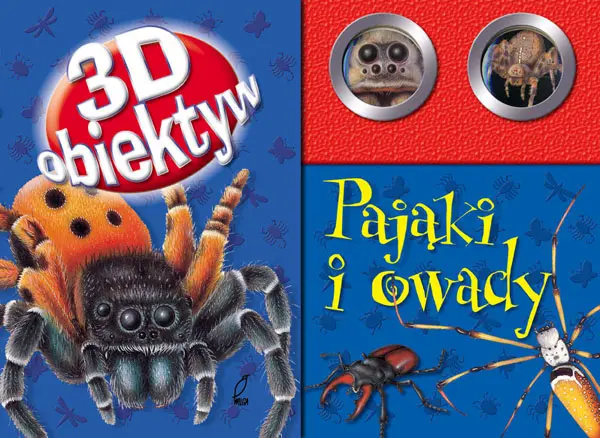 Okładka: Pająki i owady - 3D obiektyw