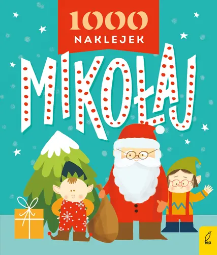 Okładka: 1000 naklejek. Mikołaj