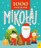 Okładka: 1000 naklejek. Mikołaj