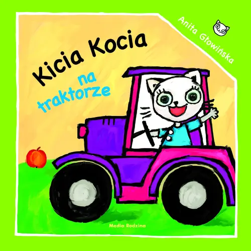 Okładka: Kicia Kocia na traktorze
