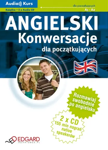 Okładka: Angielski Konwersacje dla początkujących