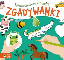 Okładka: Rysowanki-naklejanki. Zgadywanki