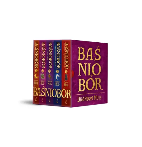 Okładka: Pakiet: Baśniobór (barwione brzegi)
